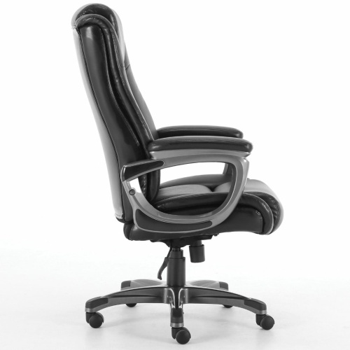 Кресло руководителя Brabix Premium Solid HD-005 до 180 кг, кожа, черное 531941 фото 9